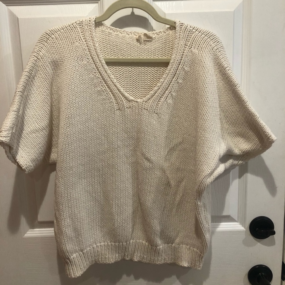 Cream Knit Sweater